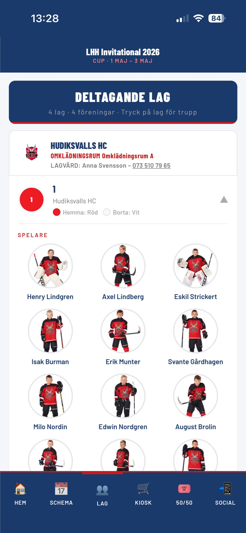 VISA UPP LAGET MED STOLTHET